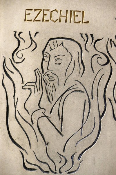 法国圣母院天主教堂，伦敦。先知埃杰希尔，伦敦，英国 作者 不明