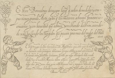 Nueva Arte a Escrivir, 1615-31., 1615-31. 作者 不明