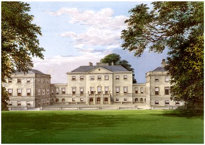 牛津郡Nuneham公园，Harcourt家族的住所，c1880 作者 不明