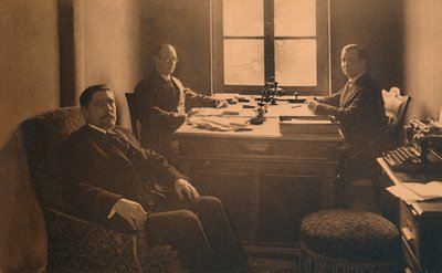 1927年，比利时布鲁塞尔古巴大使馆领事馆办公室。 作者 不明