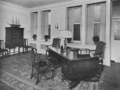 美国新闻协会会长办公室，1924年，纽约 作者 不明
