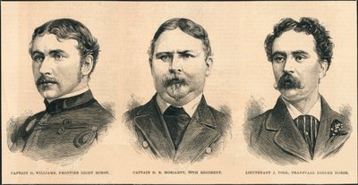 1879年在祖鲁战争中阵亡的军官。 作者 不明