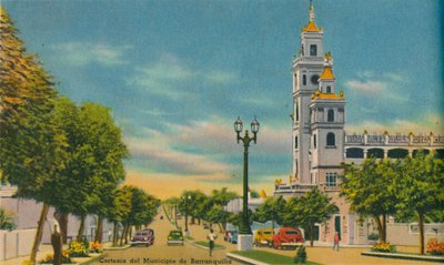 奥兰亚埃雷拉大道（Olaya Herrera Avenue），巴兰基亚（Barranquilla），建于1940年代 作者 Unbekannt