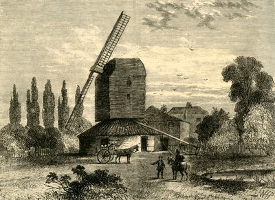 旧坎伯韦尔磨坊（camberwell Mill），建于1878年。 作者 不明
