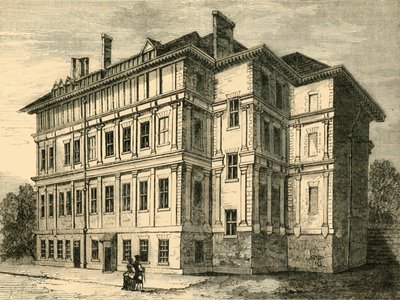 克拉温故居，1800，1881年。 作者 不明