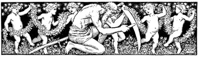 时间老人在磨他的镰刀，1891年 作者 不明
