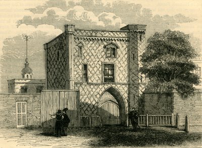 斯蒂芬（Stepney）的Old Gateway（老门户），c1872。 作者 不明