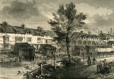 伦敦街（Dockhead）的老房子，约建于1810年，建于1878年。 作者 不明