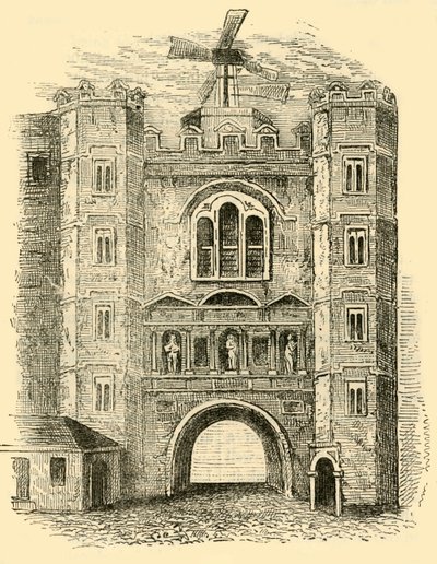 旧纽盖特（Old Newgate），c1760，c1872。 作者 不明