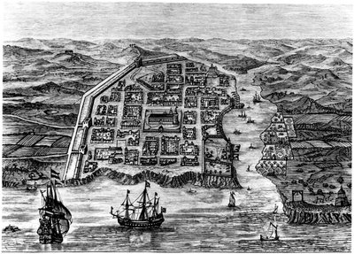 圣多明哥老城，1873年 作者 不明
