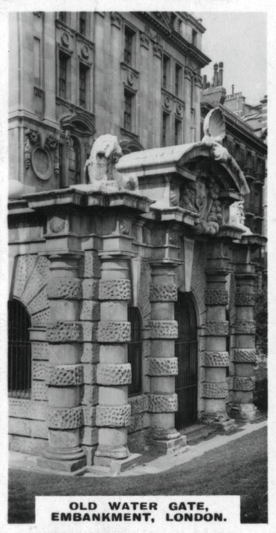 旧水闸，路堤，伦敦，c1920年代 作者 不明