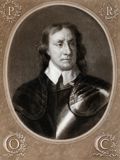 奥利弗·克伦威尔（Oliver Cromwell），1599-1658年，英国军事领导人和政治家，1657年，1899年 作者 不明
