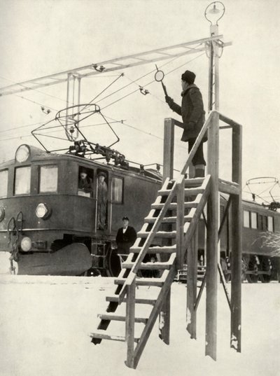 在拉普兰快车路线上，1935-36。 作者 不明