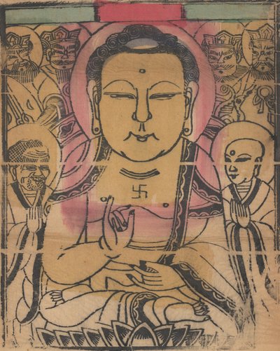 一百三十五幅木版画，包括新年图画nianh...，19-20世纪。 作者 不明