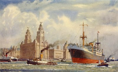 英国海上通道之一，c1948年。 作者 不明