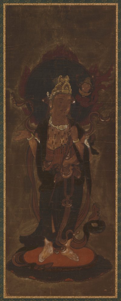 十二位魔王之一：艾玛-腾-雅玛或苏雅玛-达瓦，15世纪末至16世纪初。 作者 不明