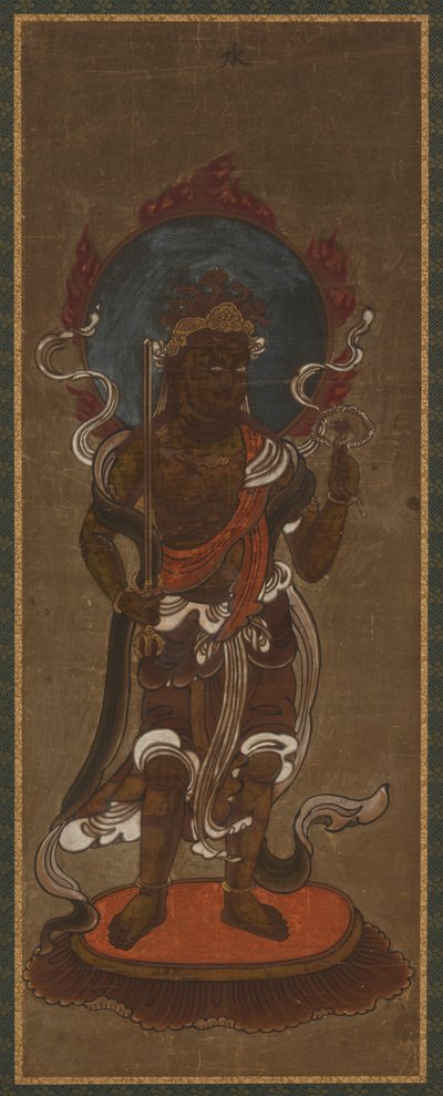 十二魔王之一：隋唐瓦鲁纳，15世纪末至16世纪初。 作者 不明