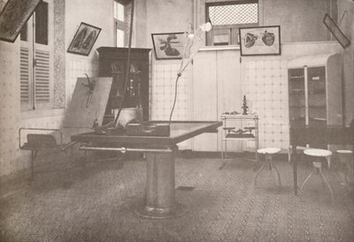法医服务室，1914年 作者 不明