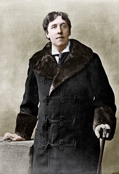 奥斯卡·威尔德（Oscar WiIde），爱尔兰作家，机智和编剧，摄于1890年 作者 不明