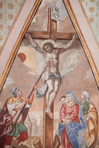 Our Lady of Assumption church. The crucifixion. Cordon France 作者 不明
