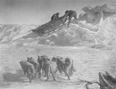 在困难的压力丘上。 1895年4月，1897年 作者 不明