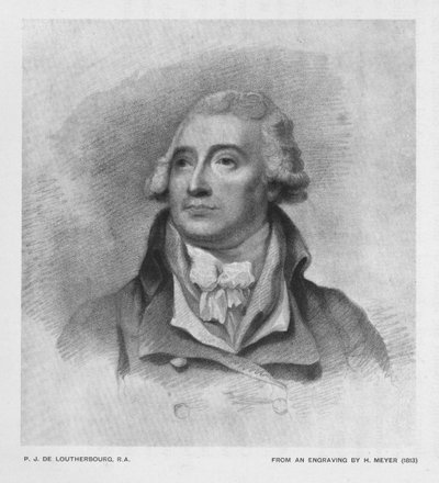 PJ De Loutherbourg，RA，c1900。 作者 不明