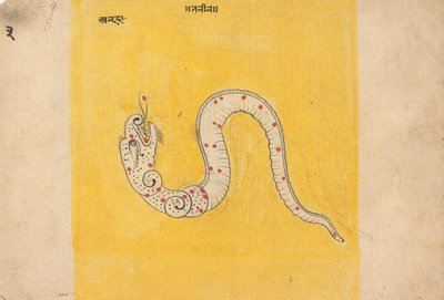 一本分散的梦之书的页面，19世纪中后期。 作者 不明