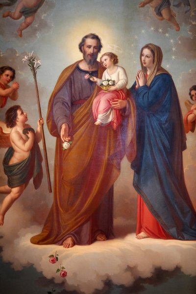 Painting in Santuario di Maria Ausiliatrice, Valdocco , Turin, Italy 作者 不明