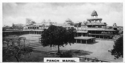 Panch Mahal，法塔赫布尔西格里，印度阿格拉，c1925 作者 不明