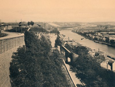 从Merveilleuse路看到的默兹全景，c1900年 作者 不明