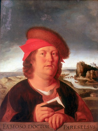 Paracelsus Aracelsus 1493-1541, 瑞士出生的德国医生和炼金术士 作者 不明