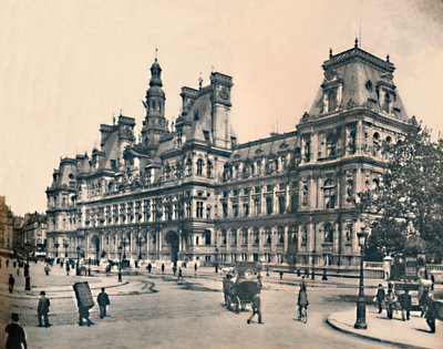 巴黎。 -维尔酒店。 -LL，c1910。 作者 不明