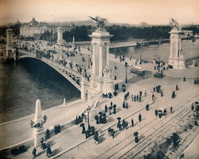 巴黎。 -亚历山大三世桥。 -LL，c1910。 作者 不明