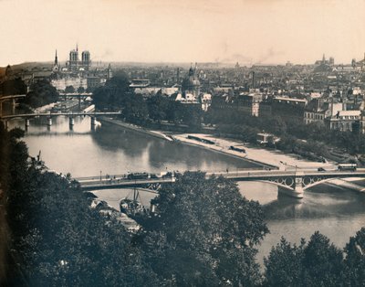 巴黎。 -朝圣母的全景。 -LL，c1910。 作者 不明