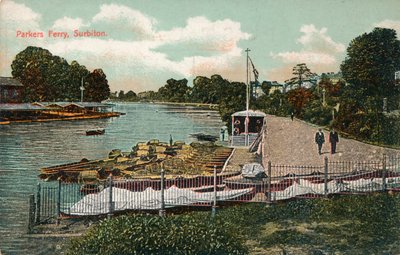 帕克斯·费里（Parkers Ferry），瑟比顿，1907年 作者 不明