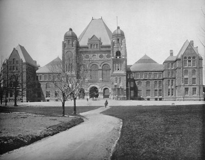 国会大厦，加拿大多伦多，建于1897年。 作者 不明