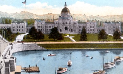 国会大厦，维多利亚，不列颠哥伦比亚省，加拿大，c1900年代 作者 不明