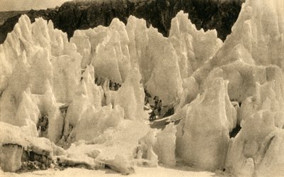 东荣北冰川的通道，c1918-c1939。 作者 不明