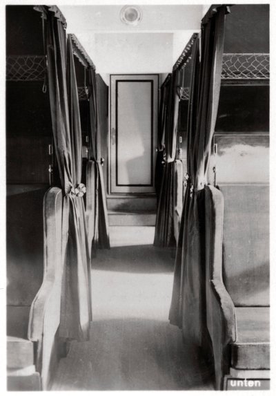 Zeppelin LZ 126，c1924 1933的乘客舱 作者 不明