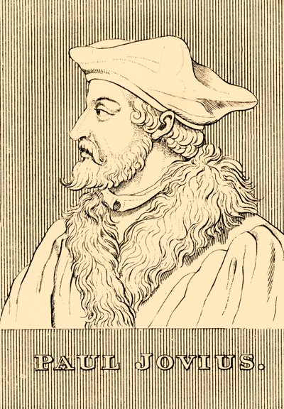 保罗·约维斯（Paul Jovius），1483-1552年，1830年。 作者 不明