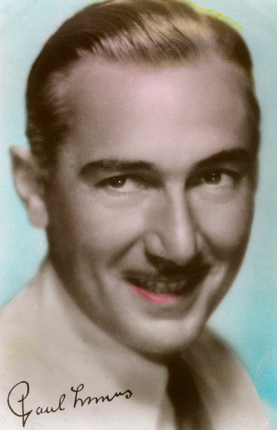 保罗·卢卡斯（Paul Lukas）1895-1971年，匈牙利演员，1930年代 作者 不明