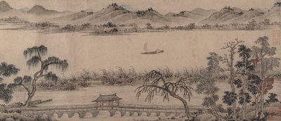 盘旋的彩虹桥亭，16世纪。 作者 不明