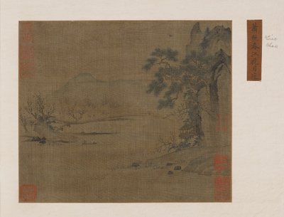 春江亭，明或清代，16-19世纪。 作者 不明
