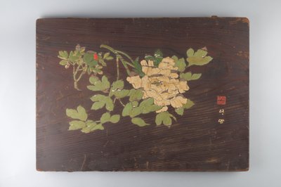 牡丹，19世纪。 作者 不明