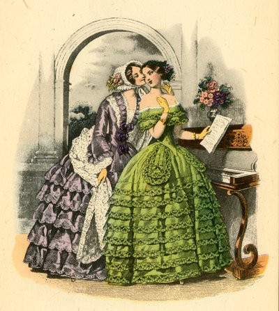 Petit Courrier des Dames，1850年，1943年。 作者 不明