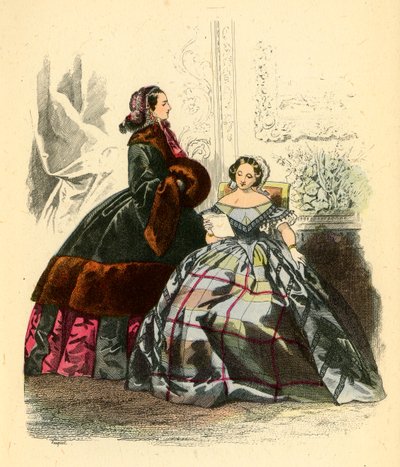 Petit Courrier des Dames，1857年，1943年。 作者 不明