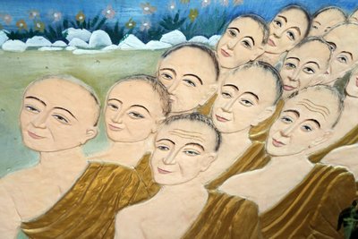 Phap Van buddhist temple. The sangha. Ho Chi Minh city. Vietnam. 作者 不明
