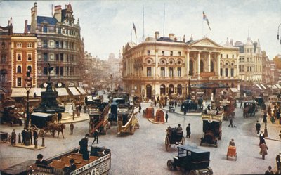 皮卡迪利广场，伦敦，c1910。 作者 不明