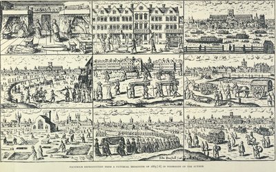 描绘大瘟疫的画像，1665年 作者 不明