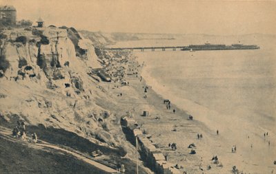 距离达德利·吉恩·博斯科姆比码头的码头和沙滩，1929年 作者 不明